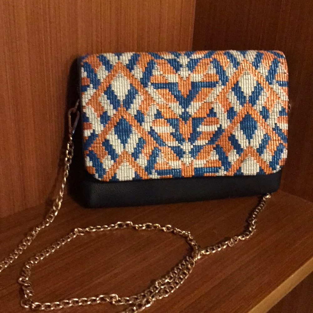 Geometric Crossbody Bag